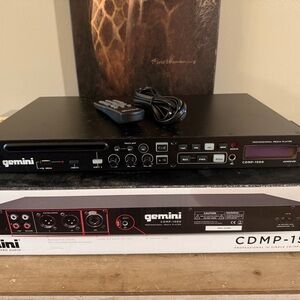 CDMP-1500 Media Player - Black